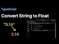 How to convert String to Float in TypeScript - Examples ProgramGuru org