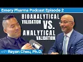 Bioanalytical method validation vs analytical method validation by Dr Ryan Cheu director of chem
