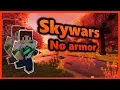 No armor challenge in Skywars 7 kills