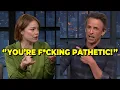 Emma Stone Kicked Off Seth Meyers Show After Heated Confrontation