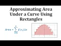 Approximating Area Under a Graph Using Rectangles