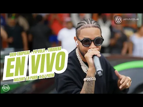 Video Thumbnail: MOZART LA PARA FT DJ PATIO - BIEN TROPICAL + VA TENE QUE VOLA + TIRADERA EN VIVO 🛑