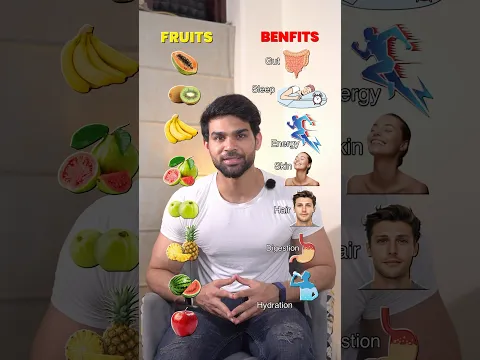 All Fruits and Benefits in Detail | Shurufit India | #shorts #youtubeshorts