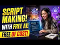 How to write a script and create a front page