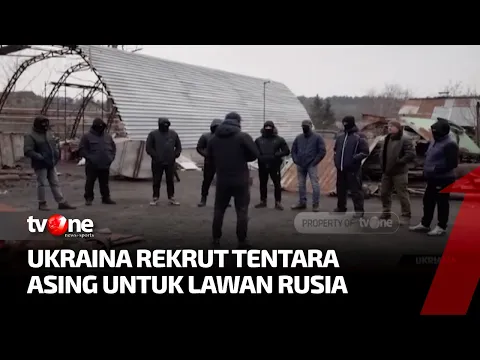 Lawan Rusia, Presiden Ukraina Rekrut Tentara Asing