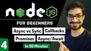 Async Programming Callbacks Promises Async Await Node js Tutorial for Beginners