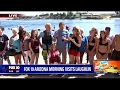 Cory rides a jet ski on the Colorado River in Laughlin