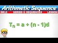 1 Gr 12 Arithmetic Sequence Intro