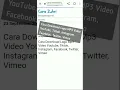 WORK 100% ! Cara Download Lagu Mp3 Video Youtube Tiktok Instagram Facebook Twitter Vimeo #shorts
