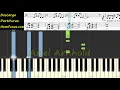 TOMASTE MI LUGAR Piano Tutorial Cover Facil Partitura PDF Sheet Midi Espiritu y Verdad Pista Letra