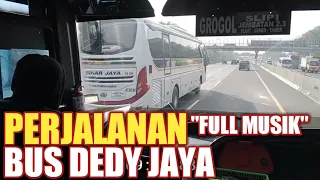  perjalanan bus dedy jaya full musik cirebonan 2022