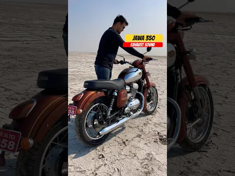 Download MP3 New Jawa 350 Exhaust Sound Revealed | BikeWale #shorts #jawa350