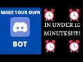Create Your Discord Bot With Python In Under 15 Minutes