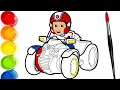 PAW PATROL Ryder and His ATV Quad Bike Drawing and Coloring Pages Tim Tim TV