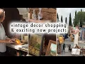 vintage decor shopping exciting new projects MaCenna Lee
