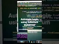 Selenium WebDriver Tutorial Automate Login