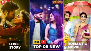 top 8 south indian romantic sad love story movies in 2025 hindi dubbed filmy pro series 