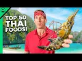 Must Try Before You Die!! Thailand's Top 50 Street Foods!!