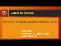 How an Angular App gets Loaded and Started Part-5
