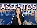 MAPA DE ASSENTOS app da Azul Como escolher os assentos