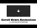 Scroll Down Animation HTML AND CSS TIPS AND TRICKS