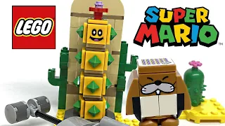 LEGO Super Mario Desert Pokey review! 2020 set 71363!