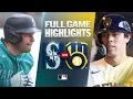 MARINERS vs BREWERS Full Game Highlights August 20 2026 MLB Season