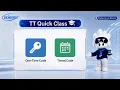 One Time Code vs Timed Code TT Quick Class