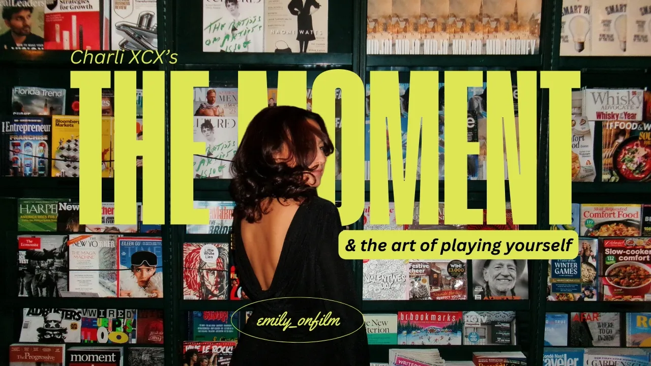 Charli XCX’s “The Moment,” high vs low art, & the art of playing yourself