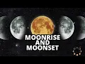 Moonrise and Moonset Unveiling the Mysteries of Lunar Rhythms
