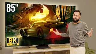 Samsung Neo QLED 8K 85  TV First Look & Quick Review⚡Best Samsung TV Ever!