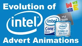 EVOLUTION OF ADVERT INTEL ANIMATION 1971 2020 