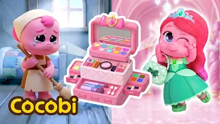 ¡Maquillaje mágico! ¡Me convertiré en princesa!💖👑 | Canciones Infantiles | Cocobi