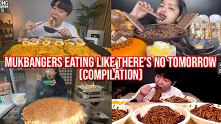 mukbangers eating like there's NO tomorrow (compilation)