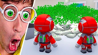 24 HORAS en el MEJOR TRABAJO 🤑🔥!! (truco millonario 💎) - Wobbly Life #494