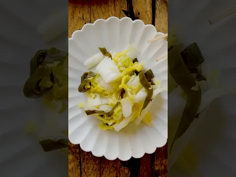 Easy Pickled Napa Cabbage | Japanese Home Cooking #shorts #picklerecipe