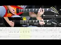 SHE WOLF Megadeth Guitar TAB | Lesson | Tutorial | Cover
