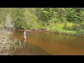 Fly Fishing the Indian River Michigan Upper Peninsula