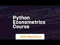 python econometrics course