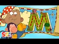 Alphabet Cartoon - The ABC Pirates have a Magical Adventure on M Island