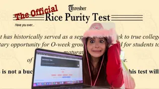 Taking the rice purity test violent oversharing