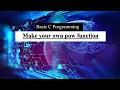 Exercise 13 Make your own pow function