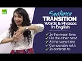Transition Words Phrases To Speak Better English Spoken English Lesson Michelle