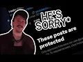 Wendigoon Slanderer Apologises