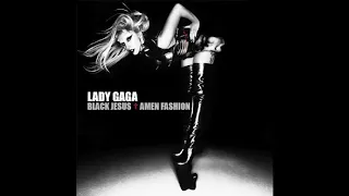 lady gaga black jesus amen fashion concept demo