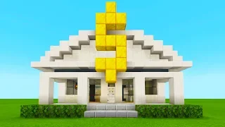 Minecraft Tutorial How To Make A Bank 2019 City Tutorial