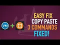 How to Fix Copy Paste Not Working in VMware Ubuntu 3 Lines of Code HowToUbuntu