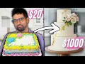 I Turned a 20 Grocery Store Cake into a 1000 Wedding Cake