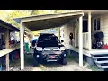 How To BUILD a LEAN-TO CARPORT 12x20 Covered Shelter Minimalist Design