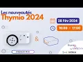 Webinaire Les nouveautes Thymio 2024